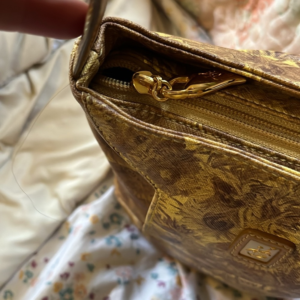 Vintage Vincent van gogh leather bucket bag like new condition - Picture 3 of 8